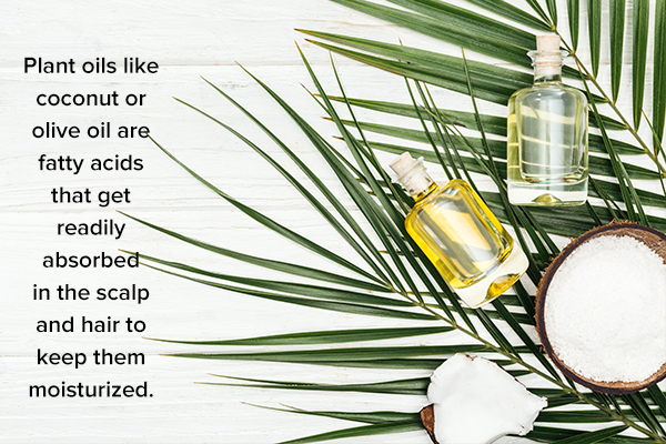 plant oils can help moisturize the skin